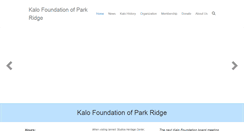 Desktop Screenshot of kalofoundation.org