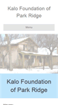 Mobile Screenshot of kalofoundation.org